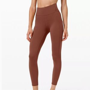 Lululemon Invigorate High-Rise Tight 25" | Size 4 | Ancient Copper | EUC